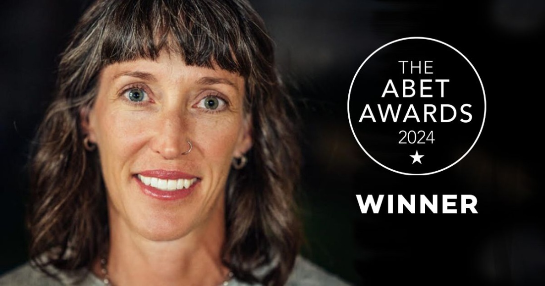 ABET Awards 2024 winner with headshot image