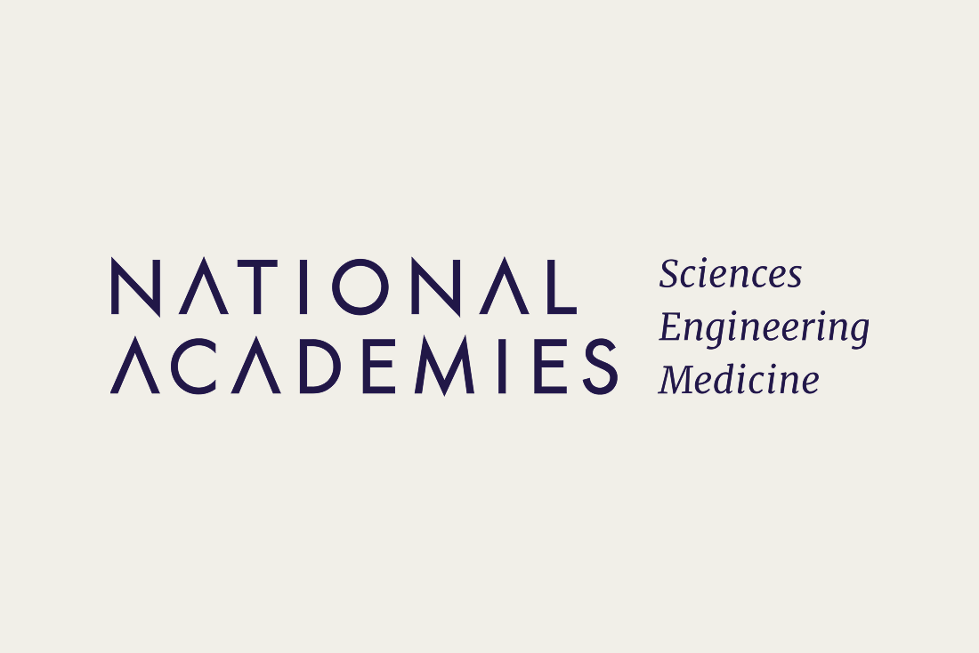 The National Academies of Science, Engineering, and Medicine logo.